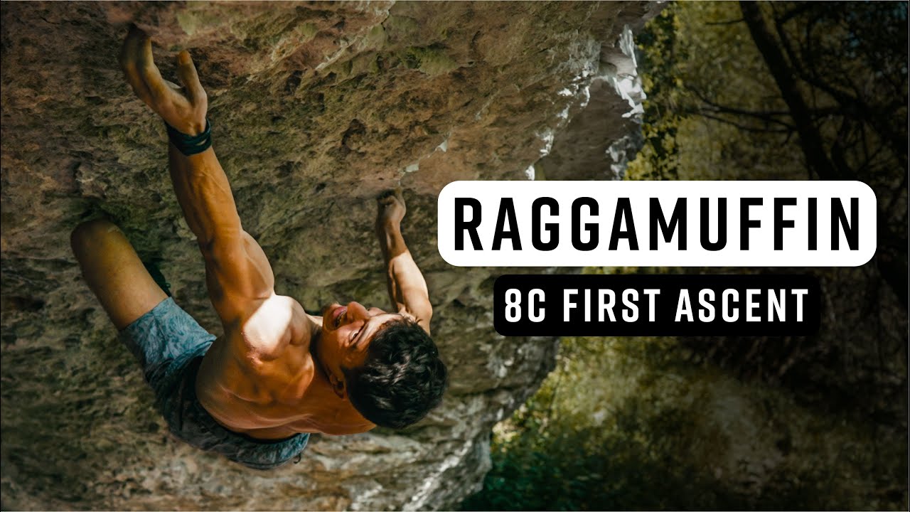 Raggamuffin 8C First Ascent • Aidan Roberts & Strong Crew Bouldering