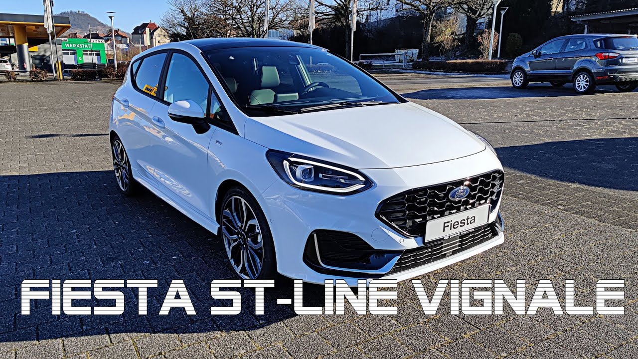 2022 New Fiesta ST-Line Vignale Matrix LED Panorama Roof