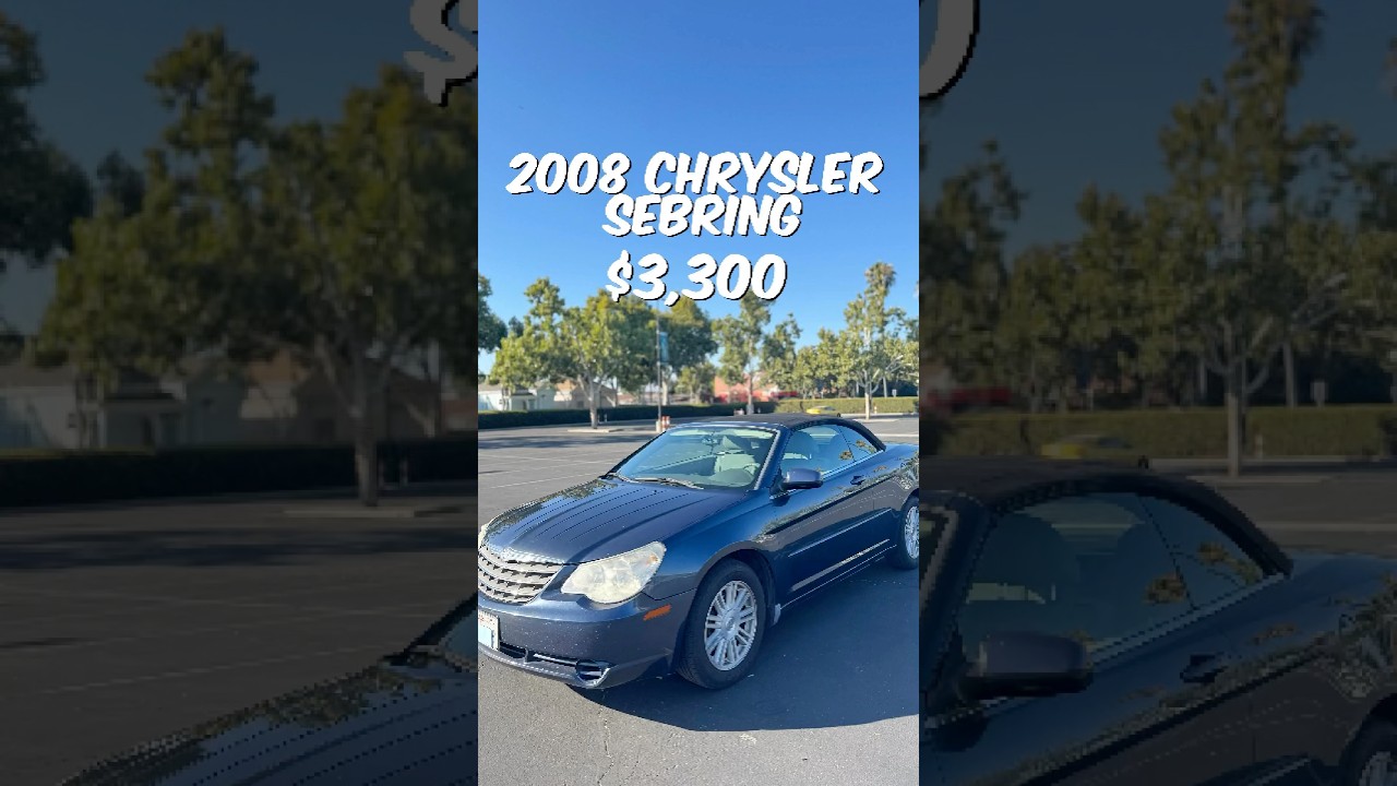 2008ChryslerSebringConvertible 