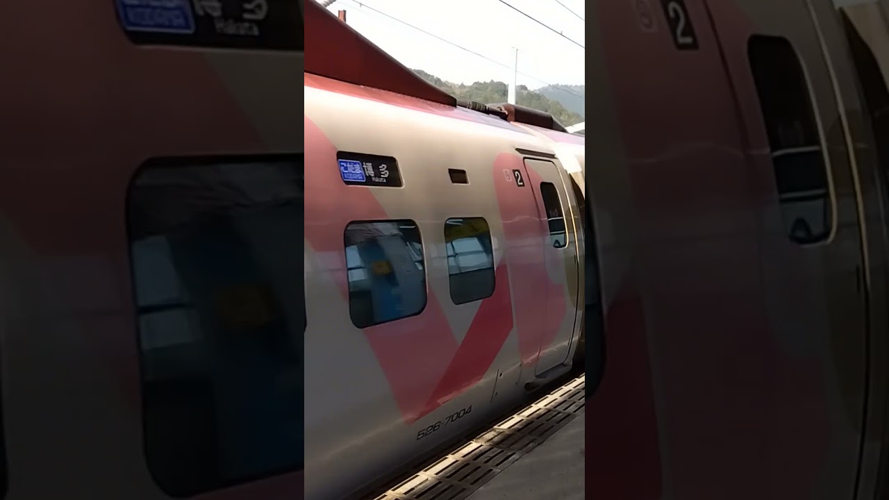 そろそろ終わりです。ハローキティ新幹線入線動画新岩国駅