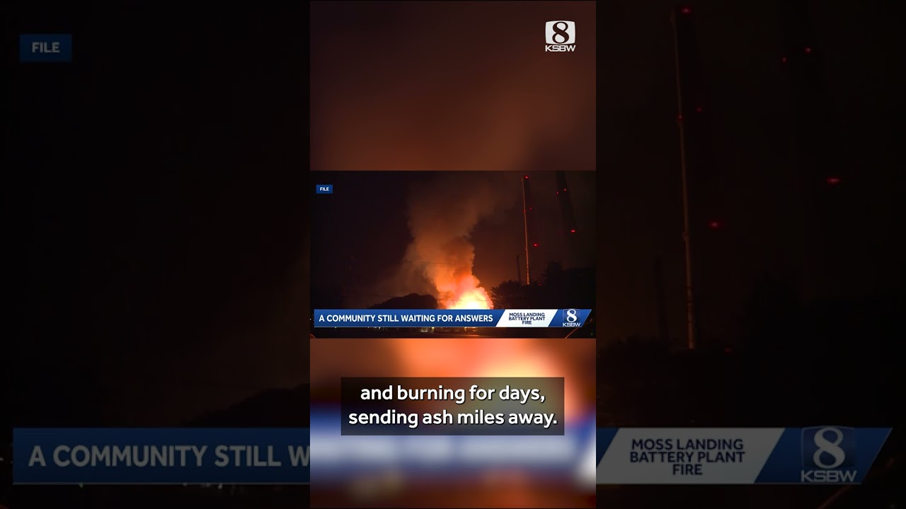 Vistra Moss Landing battery plant still offline a year after fire, cause unknown