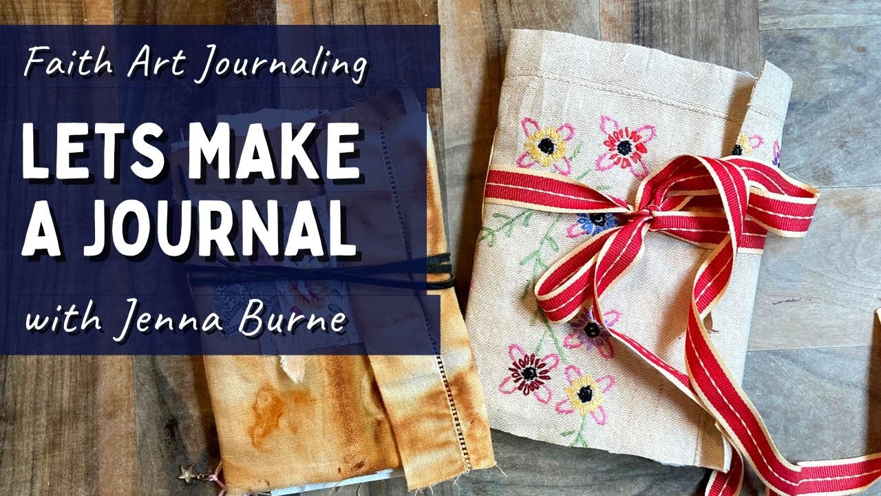 Let's make a scrappy junk journal together - Handmade Advent Journal