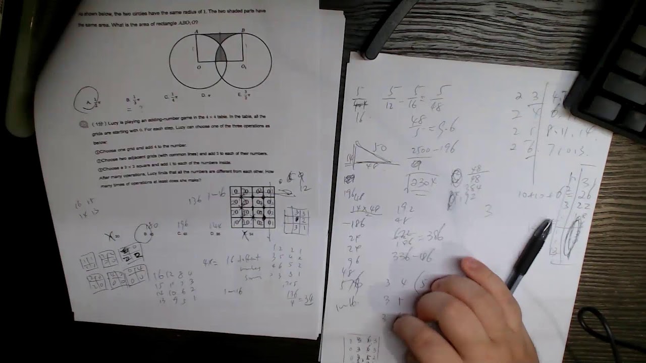 Math genius shows how math should be done. Middle school maths competition.
