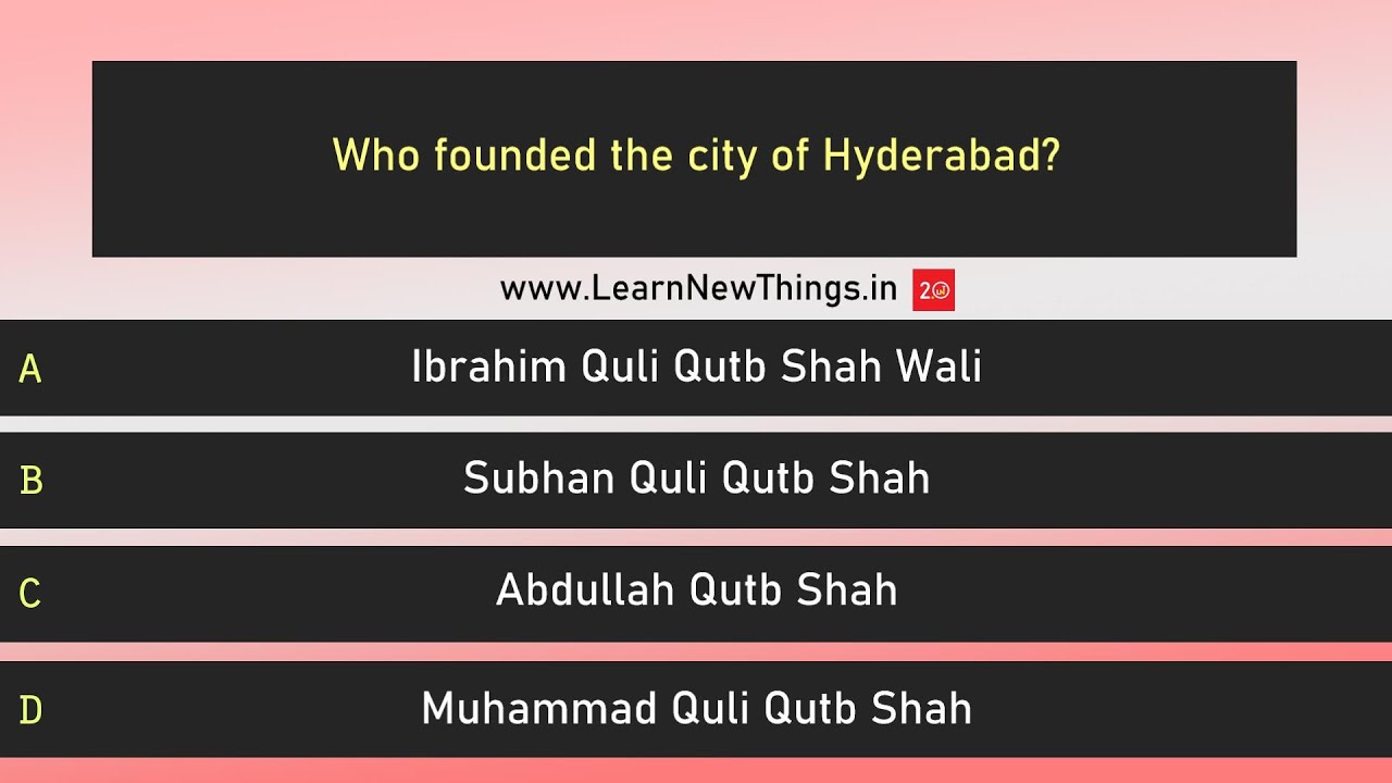 Telangana Quiz | 50 Questions | Telangana General Knowledge Quiz | Indian States Quiz