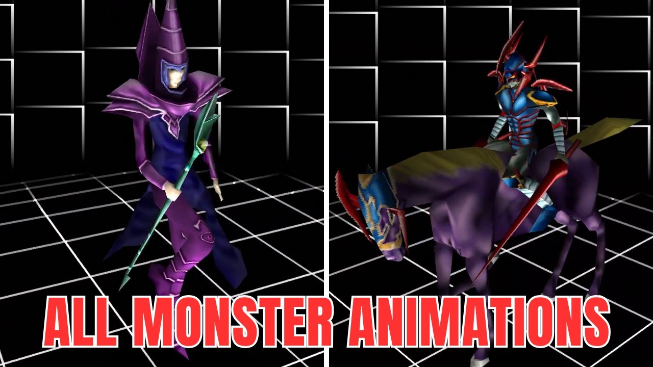 All 621 Monster Attack Animations [4K] - Yu-Gi-Oh! Forbidden Memories