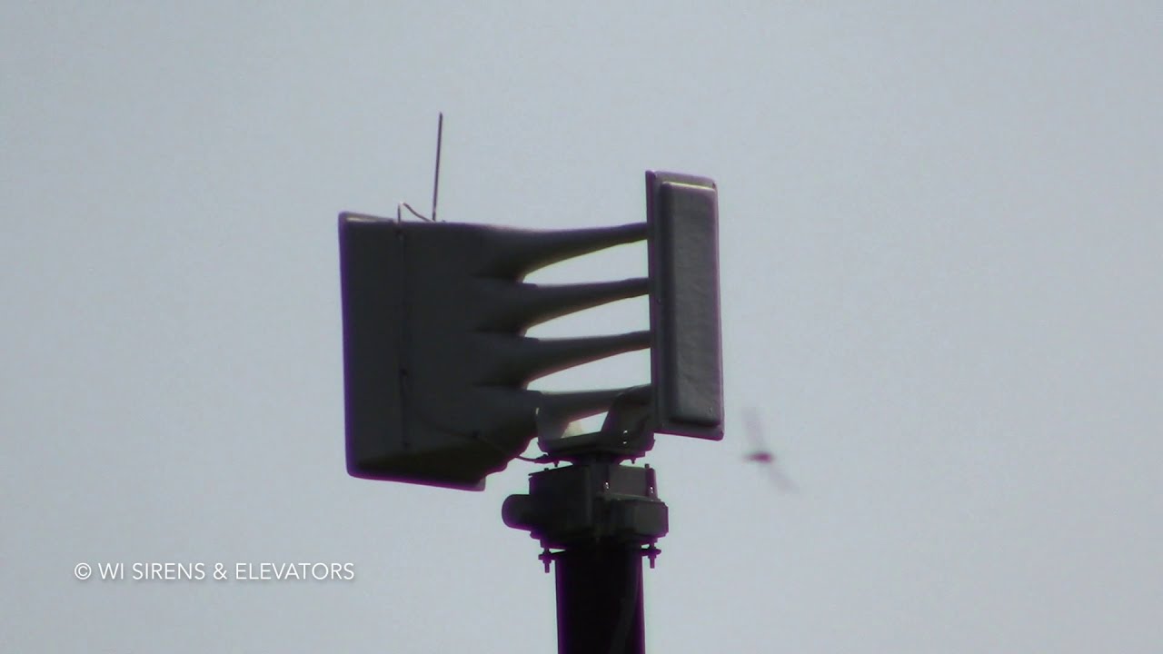Whelen WPS 4004 Siren Test & Ambience, Morton Grove, IL  - 7/2/19
