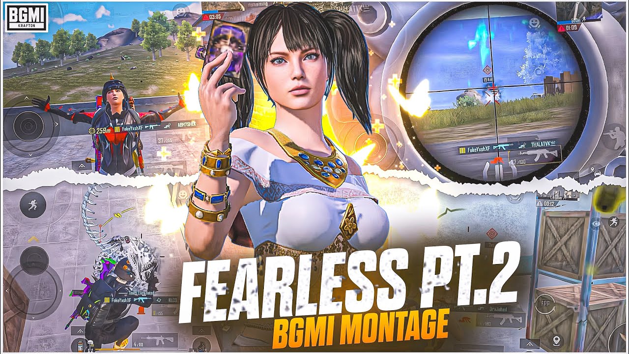 People Stopped Making Montages&hellip; So I Brought It Back 🔥 | BGMI Montage | Fearless Pt.2
