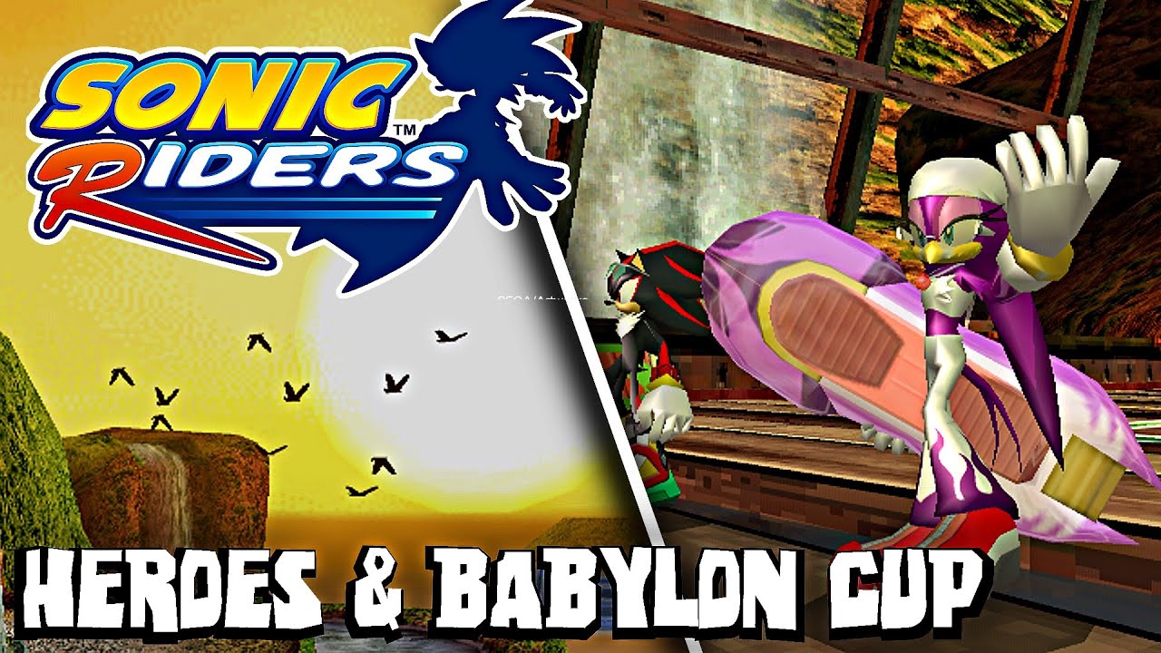 Sonic Riders - World Grand Prix: Heroes Cup & Babylon Cup (Wave The Swallow)