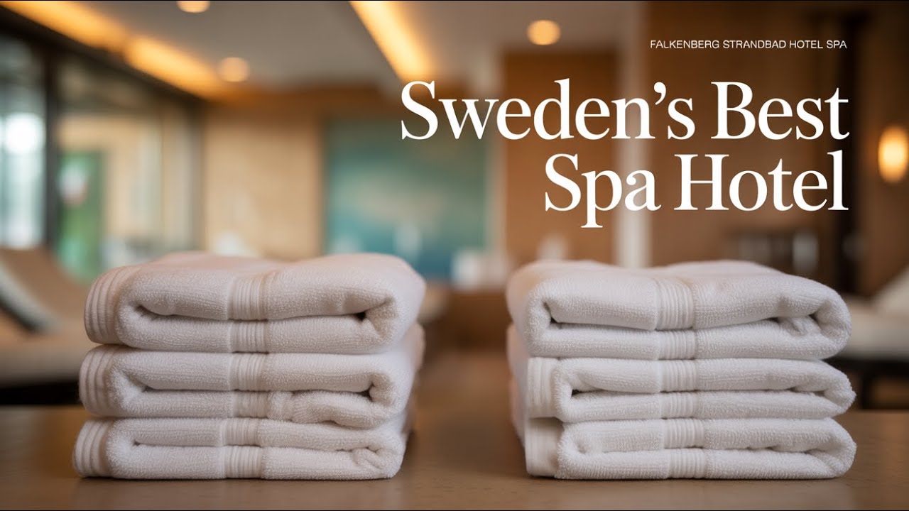 Falkenberg Strandbad Sweden | Full Spa & Hotel Tour & Review | 4K UHD