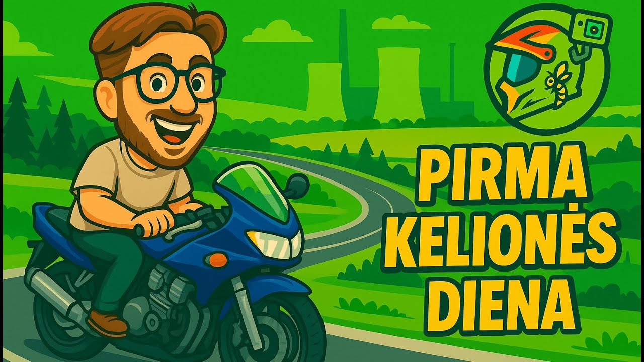NELEMTAS POSŪKIS | KELIONĖ MOTOCIKLU PO LIETUVĄ (1)