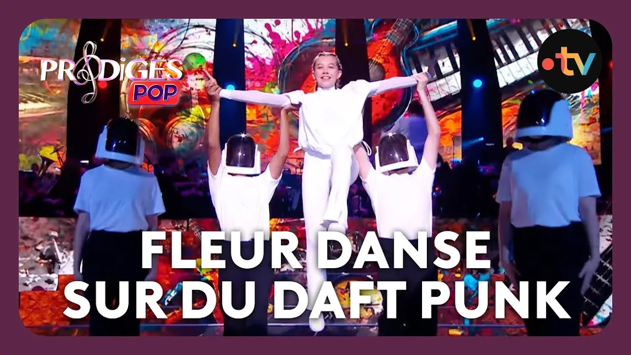 🤖 Daft Punk ! Fleur danse sur Aerodynamic - Prodiges POP