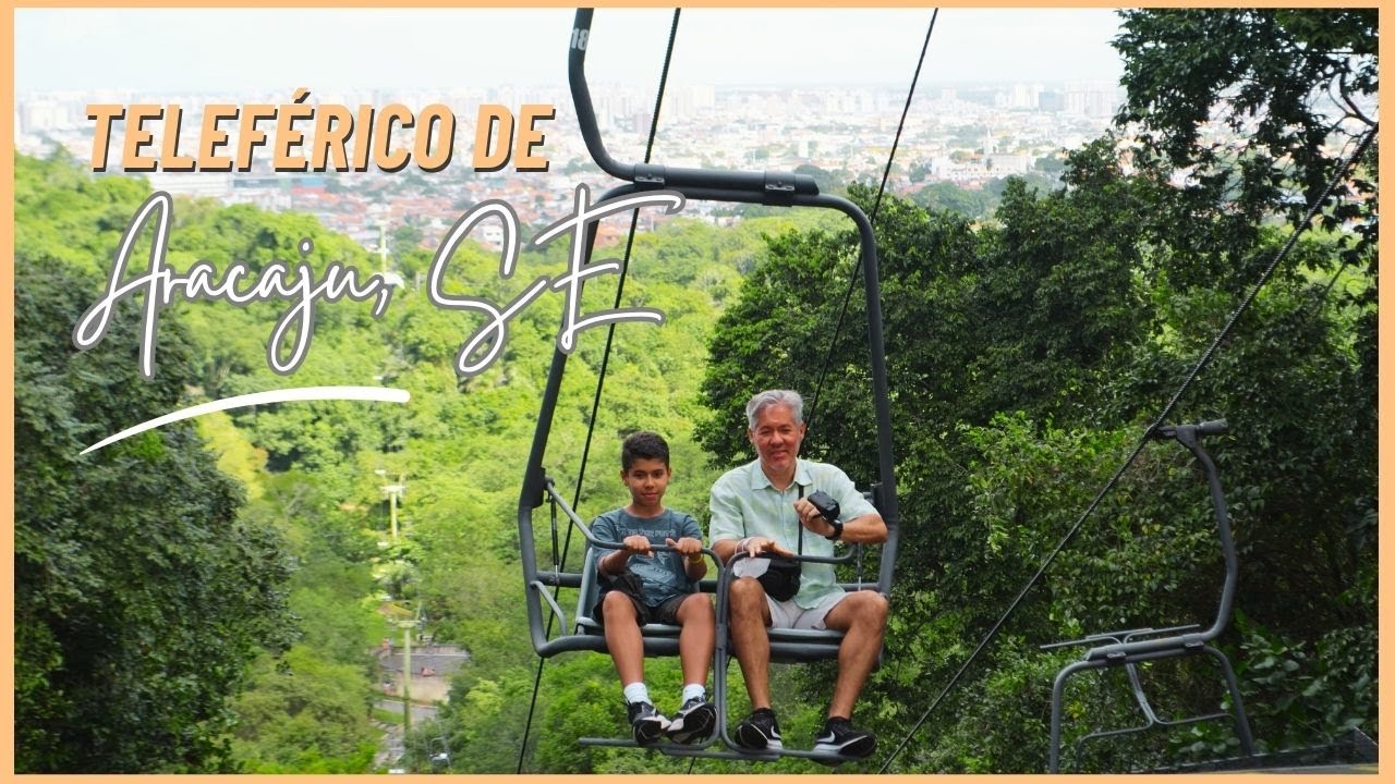 Passeio no Teleférico de Aracaju - Parque da Cidade, Sergipe