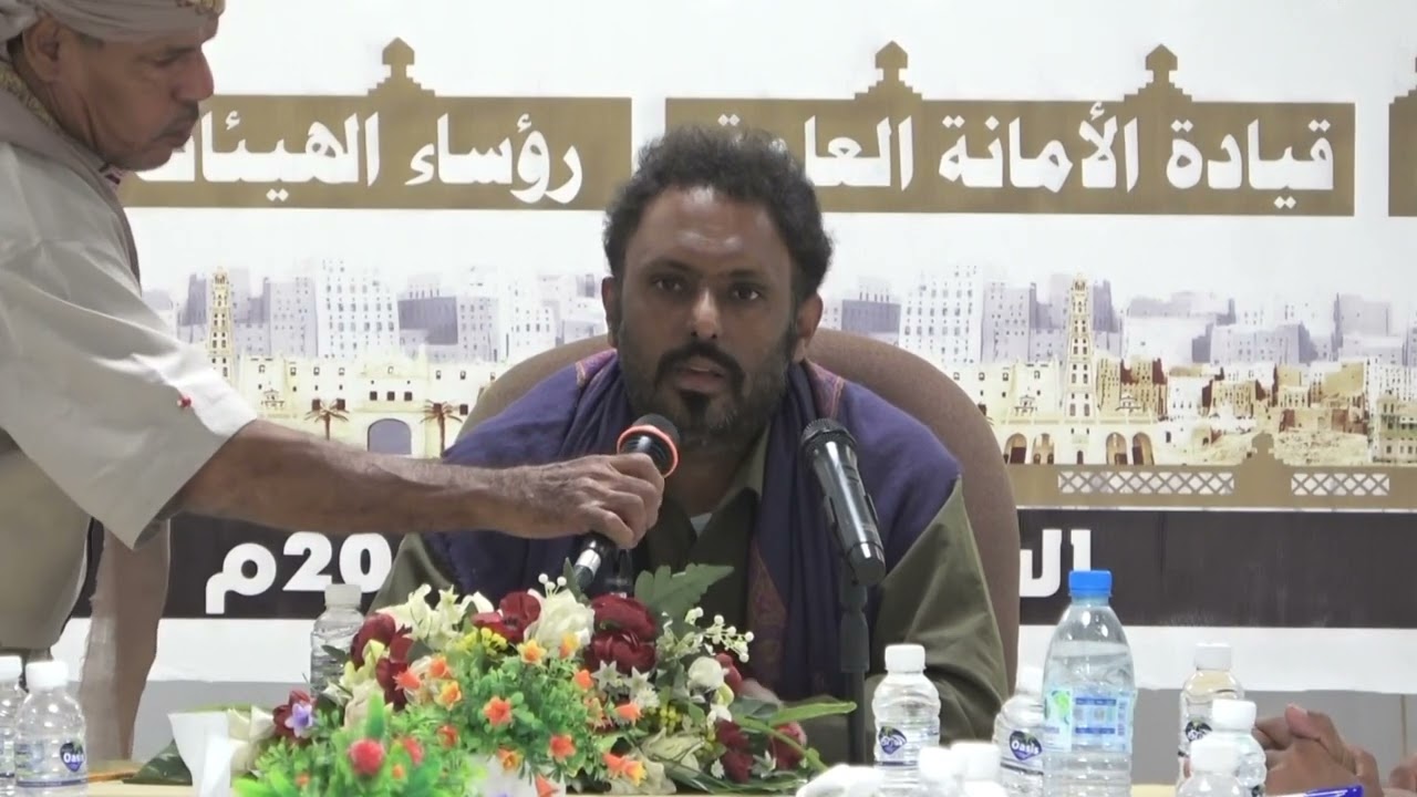 كلمة الشيخ عمرو بن حبريش في الإجتماع الاستثنائي للقيادات التنظيمية والتنفيذية لمؤتمر حضرموت الجامع