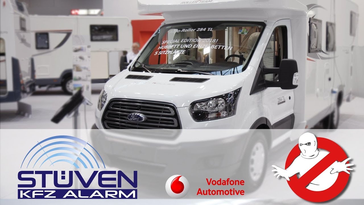 Ford Transit Wohnmobil Roller Team, Test Transit Alarmanlage für Reisemobile