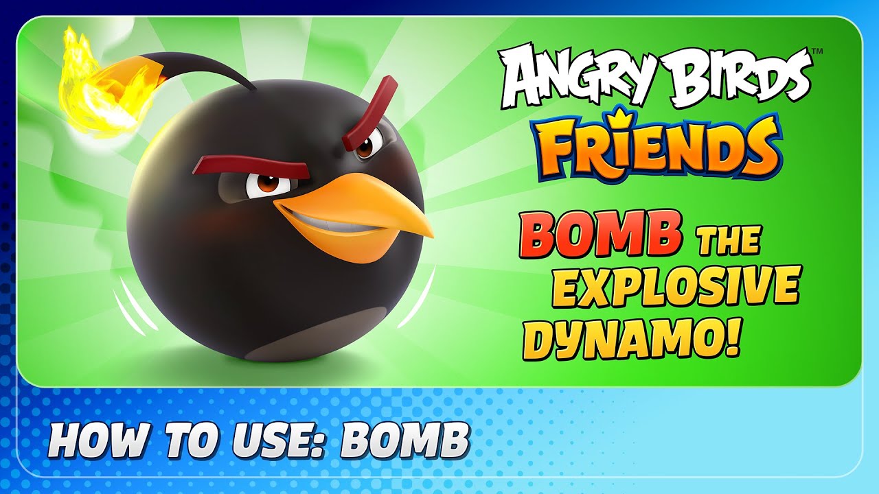 Angry Birds Friends: How to use Bomb