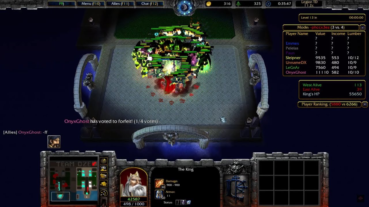Legion TD &ndash; Warcraft III - Frenzy Ghouls | PRCCX3 | 11.2c