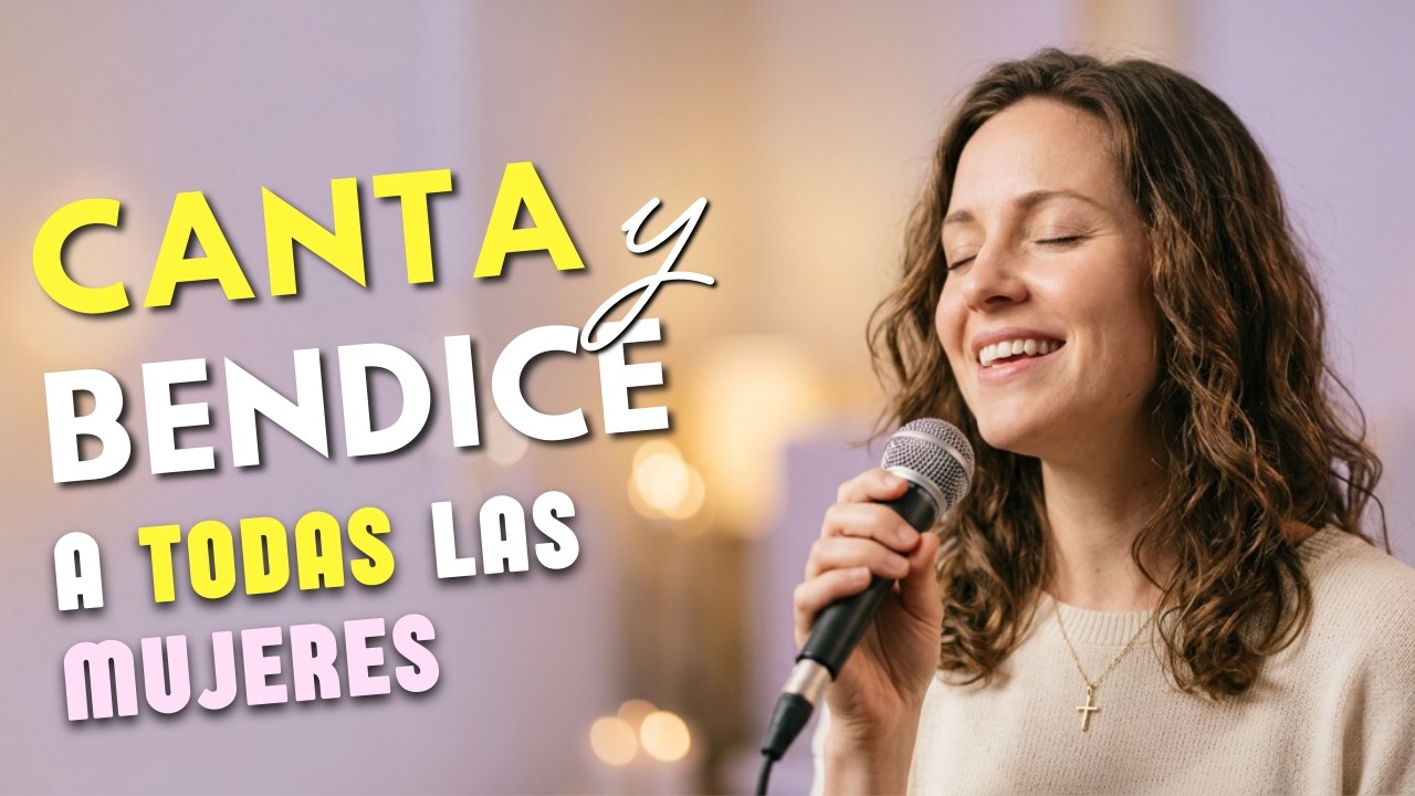 Canticos de Bendición para todas las MUJERES | Tu floreces con este cantar..