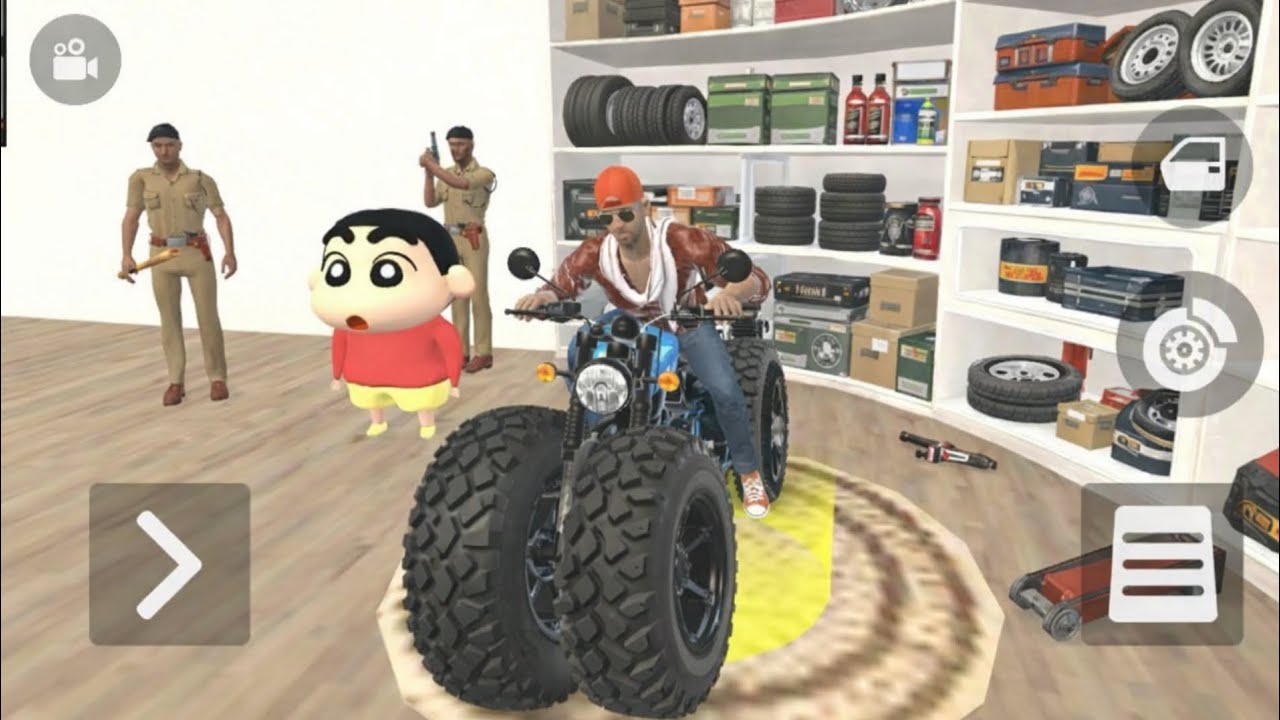 🎯 Shinchan ki Bike Modify kar De Franklin Ne 💥😱 Indian Theft Auto simulator 💥 Indian Bike Driving 
