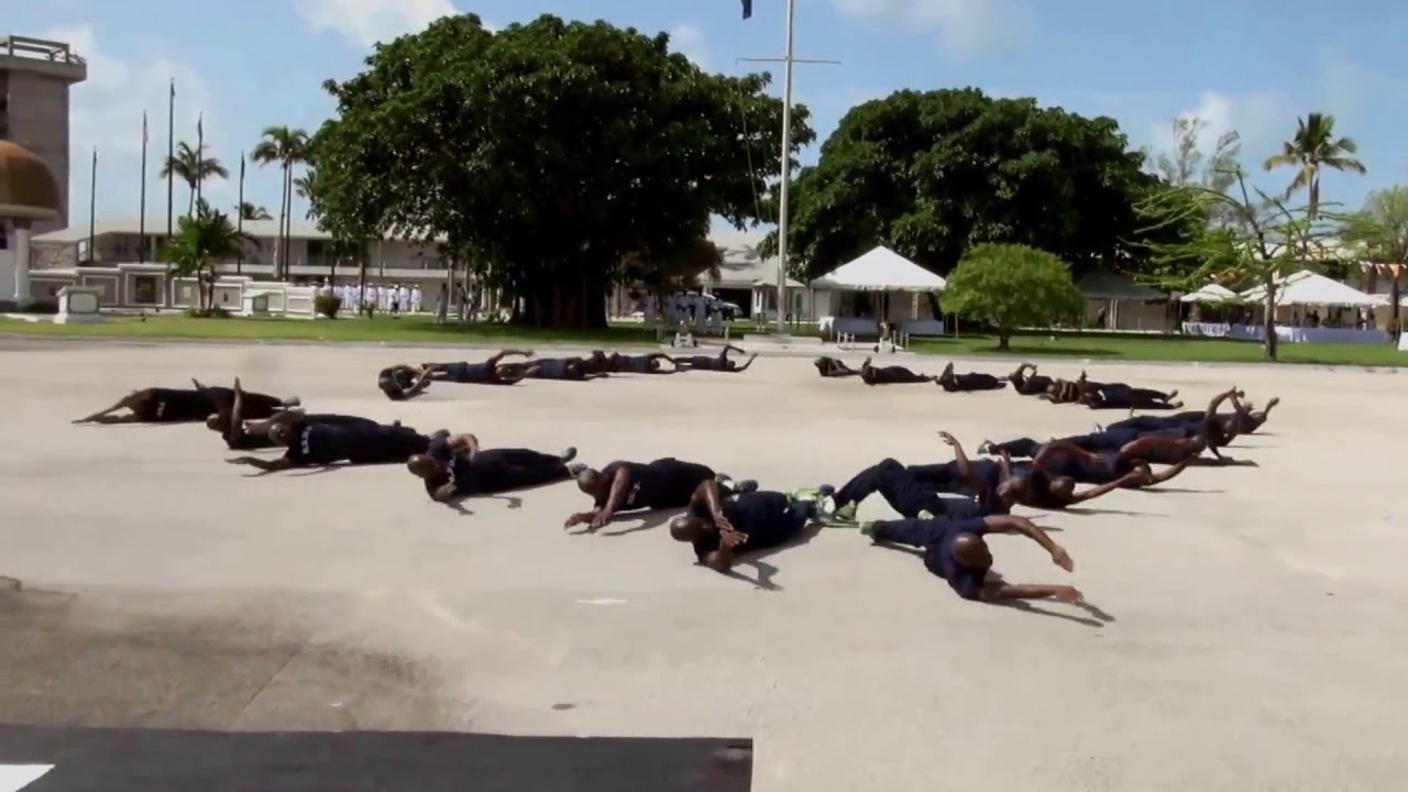 New Entry 52 Passing Out Parade (POP) Physical Training Display