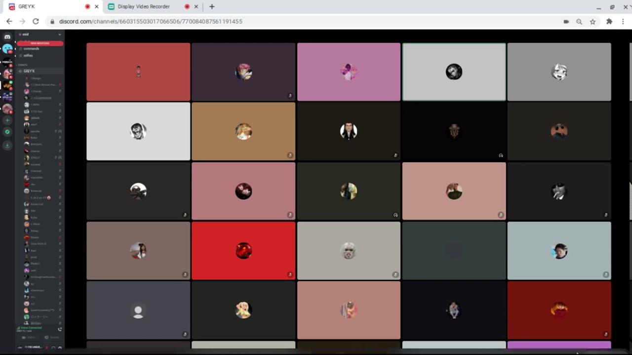 Discord Packing Event on Void