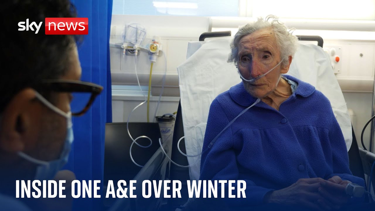 NHS: How one A&E department survived a difficult winter