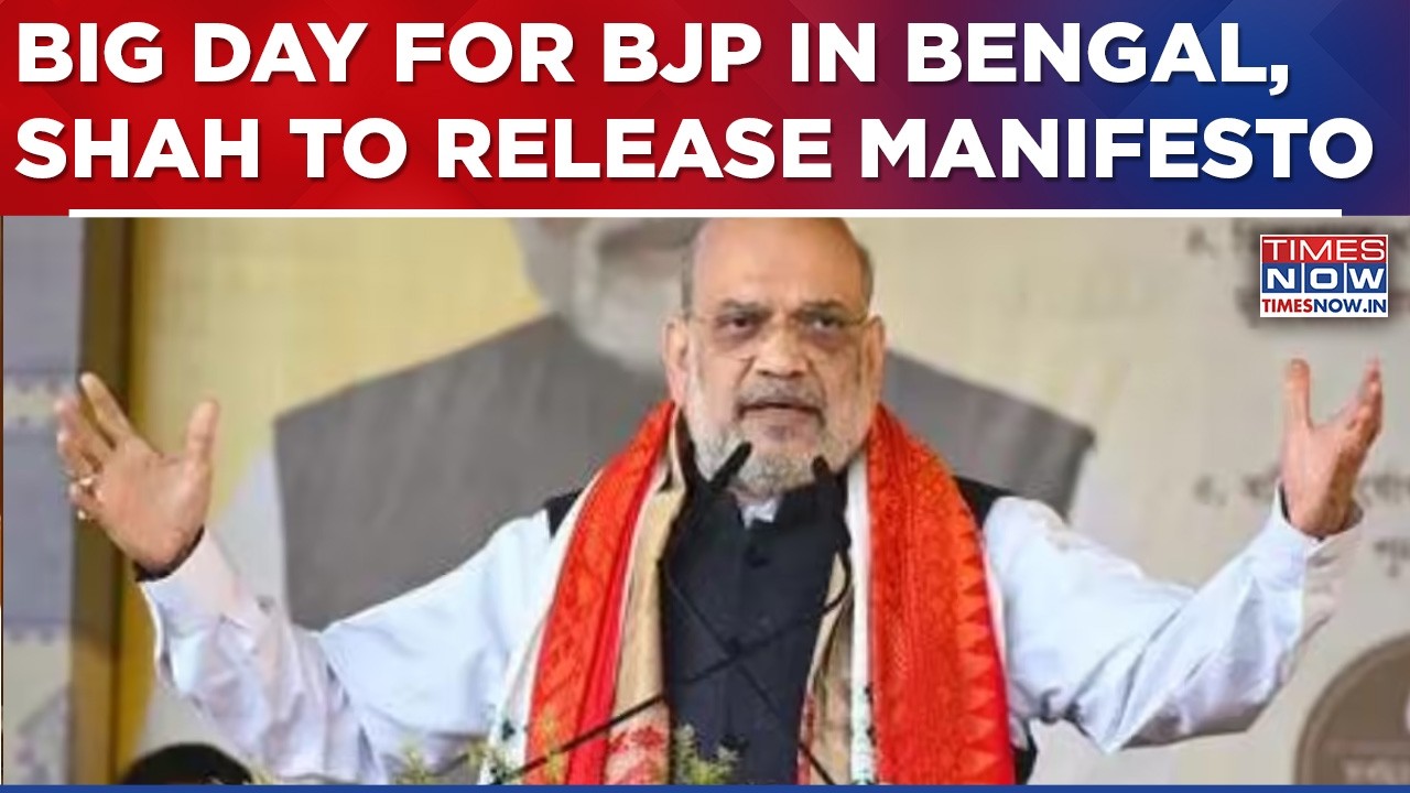 Amit Shah To Release BJP's Manifesto For Bengal Polls, Focus On 'Corruption' Against Mamata Govt