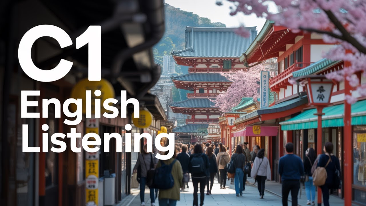 C1 English Listening Practice - Travelling to Japan. Daily English Practice!