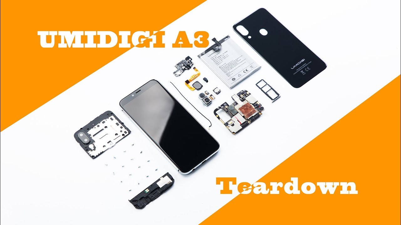 UMIDIGI A3 Disassembly: Dual 4G VoLTE Triple Slots Entry-level Beast