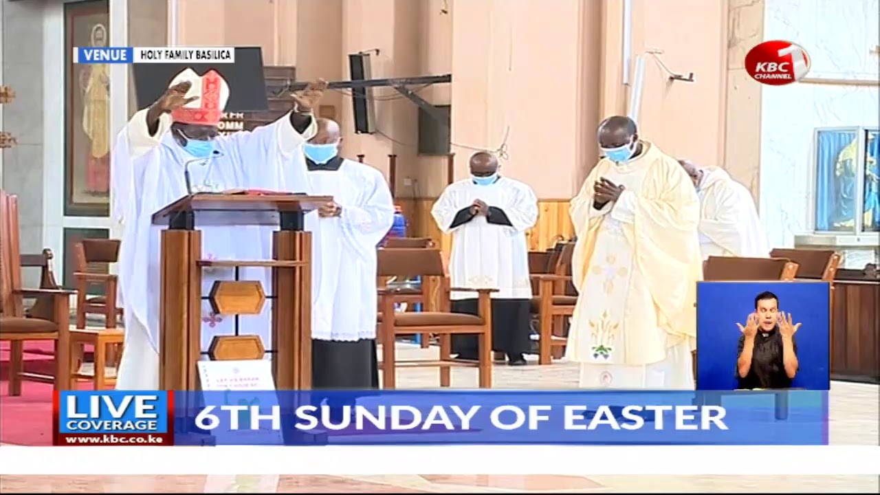 LIVE: #HOLYMASS presided by the Rt. Rev. Joseph Obanyi Sagwe