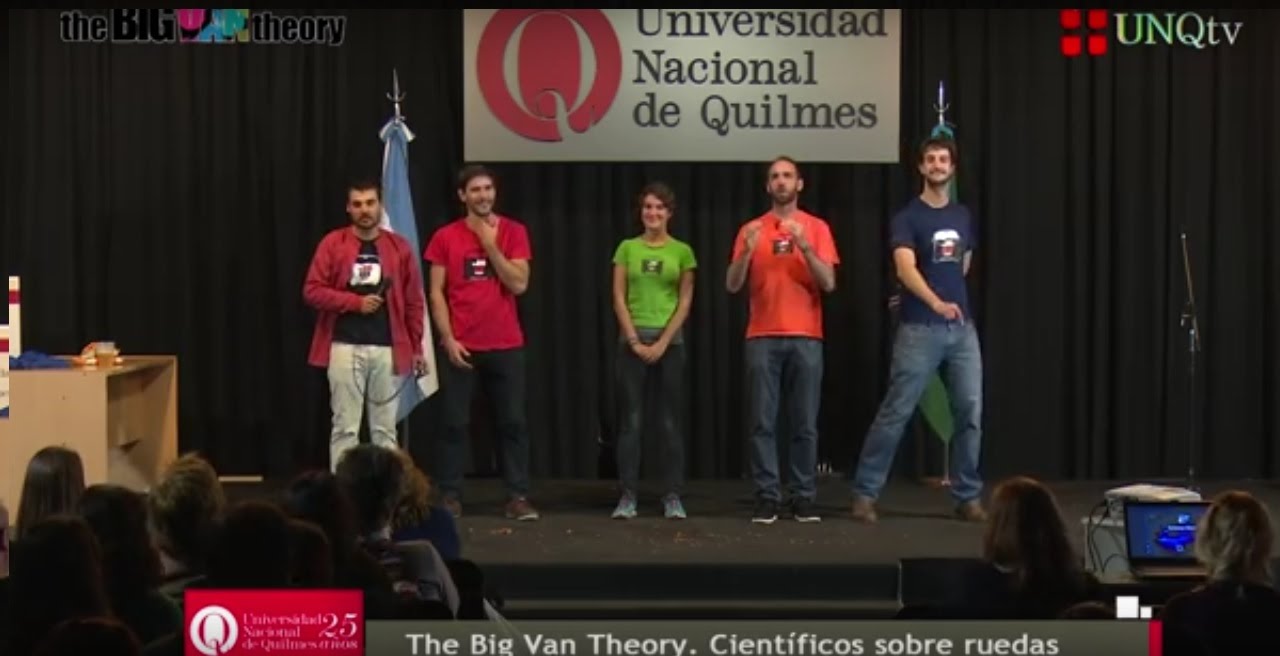 The Big Van. Científicos sobre ruedas