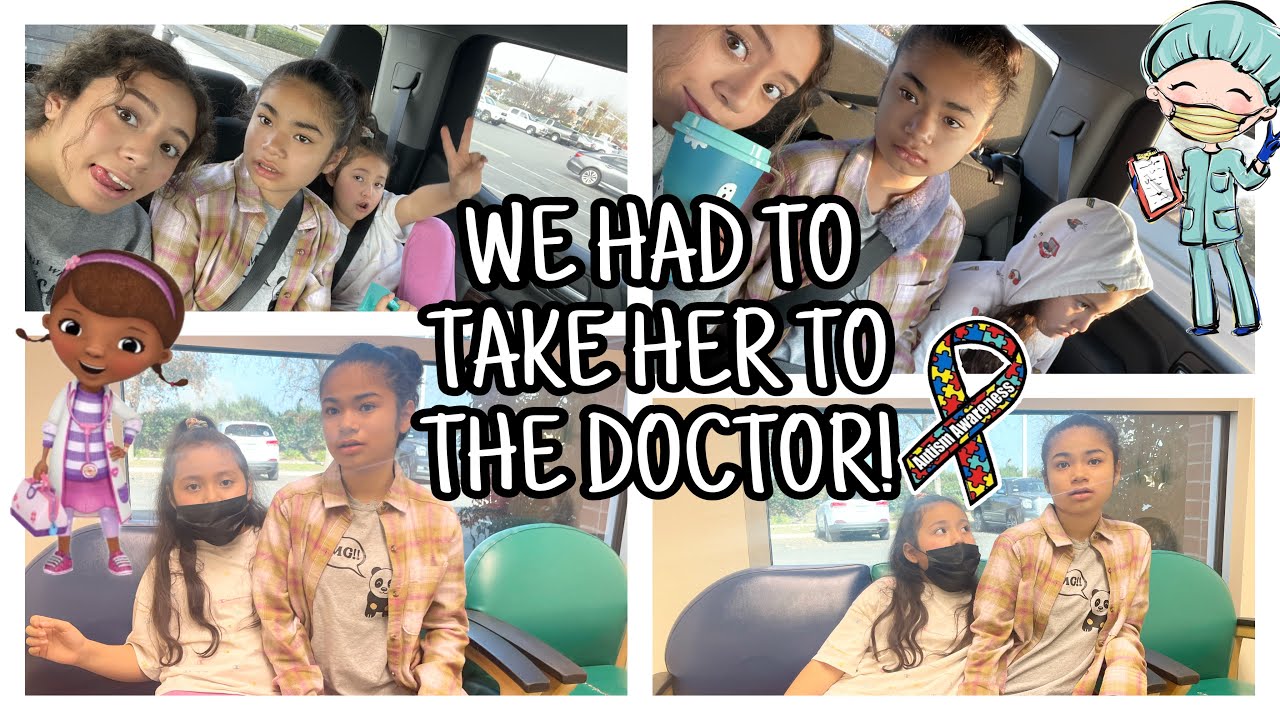 Autistic non verbal girl doctors appointment! | Autism life with Ashy