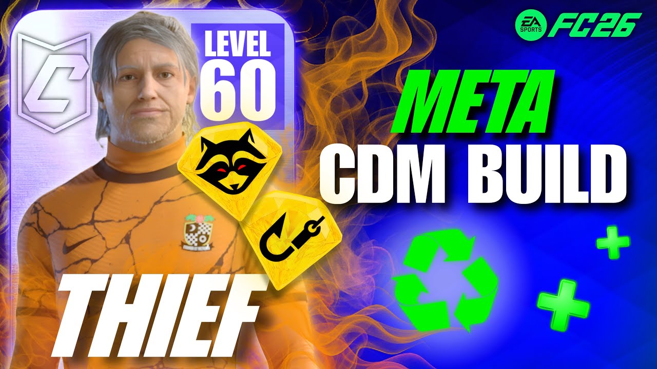 ВАШ НОВЫЙ CDM-билд! Переработчик 60-го уровня (специализация &laquo;Вор&raquo;) в клубах FC 26!