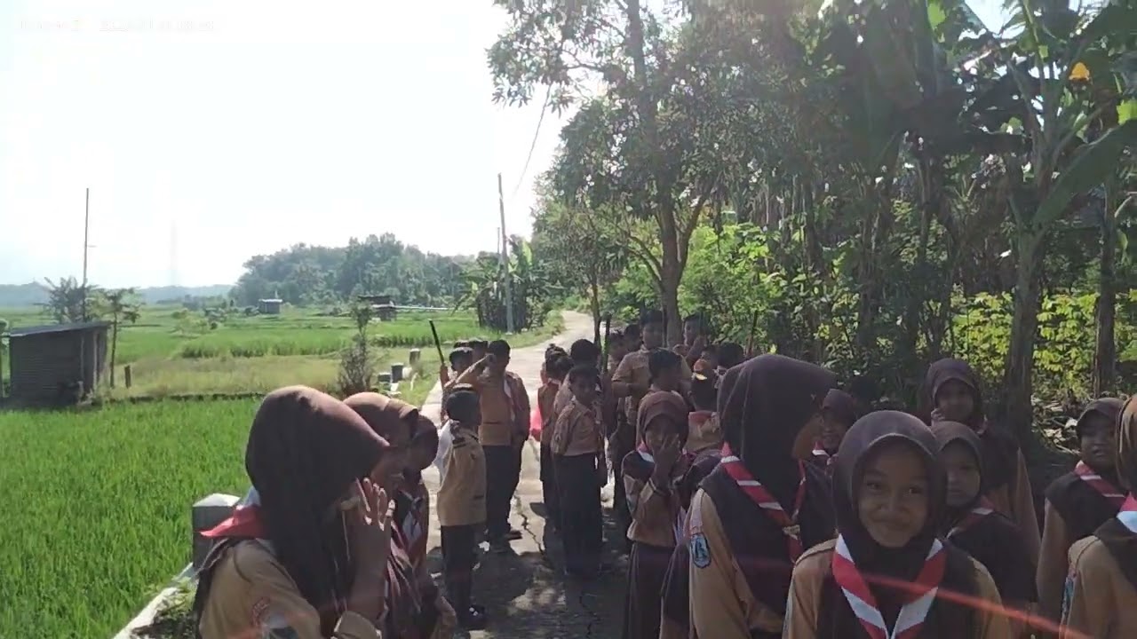 Latihan Arah derajat Mata Angin by SDN 2 MRICAN 