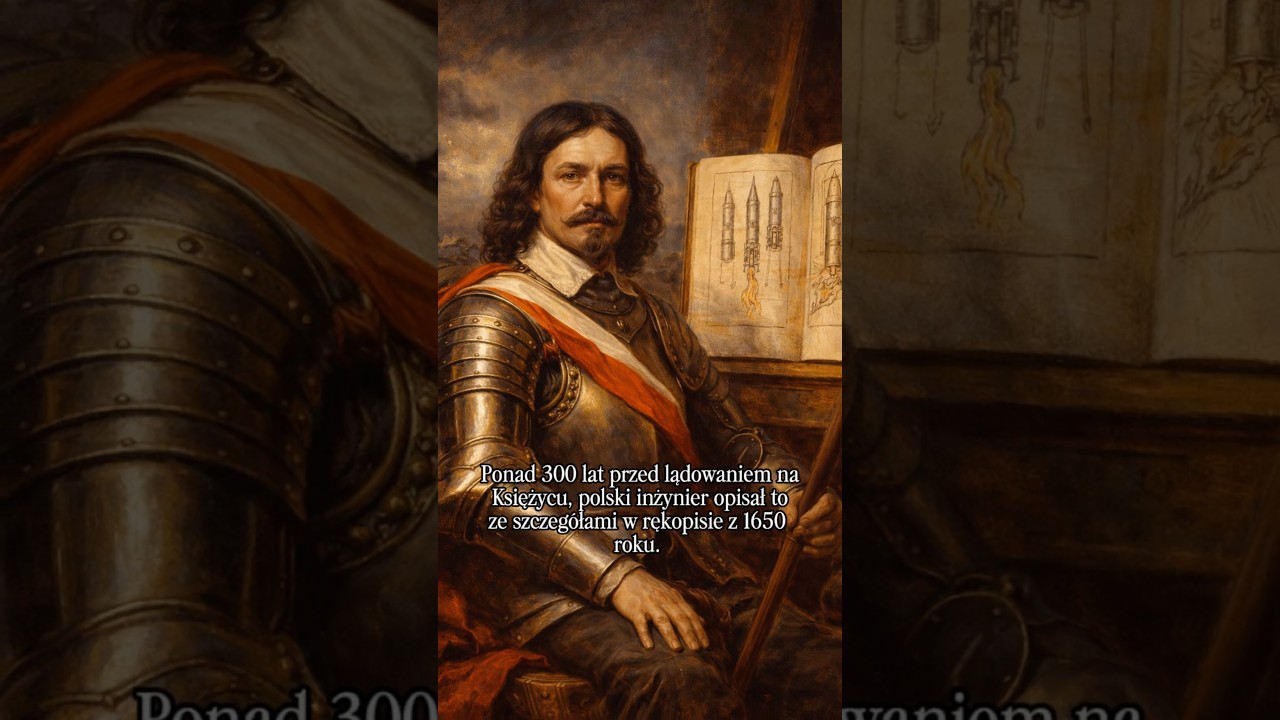 POLAK, kt&oacute;ry wyprzedził NASA o 300 lat 🚀 #historia #polska #ciekawostki #rocket #nasa #siemienowicz