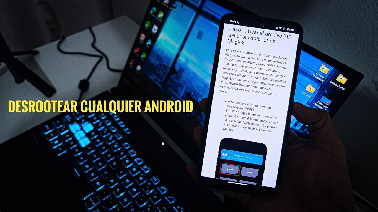 Cómo QUITAR el ROOT en CUALQUIER ANDROID sin PC - Método 2025