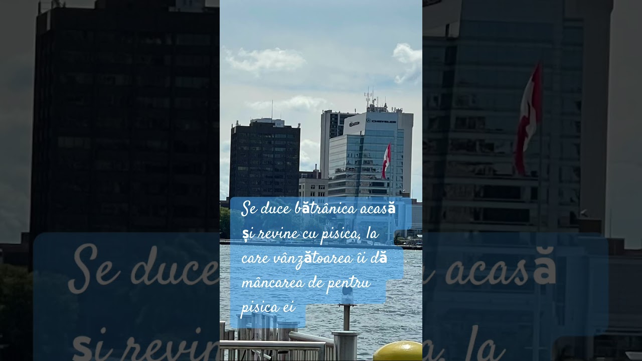 O glumă de pe malul râului Detroit.