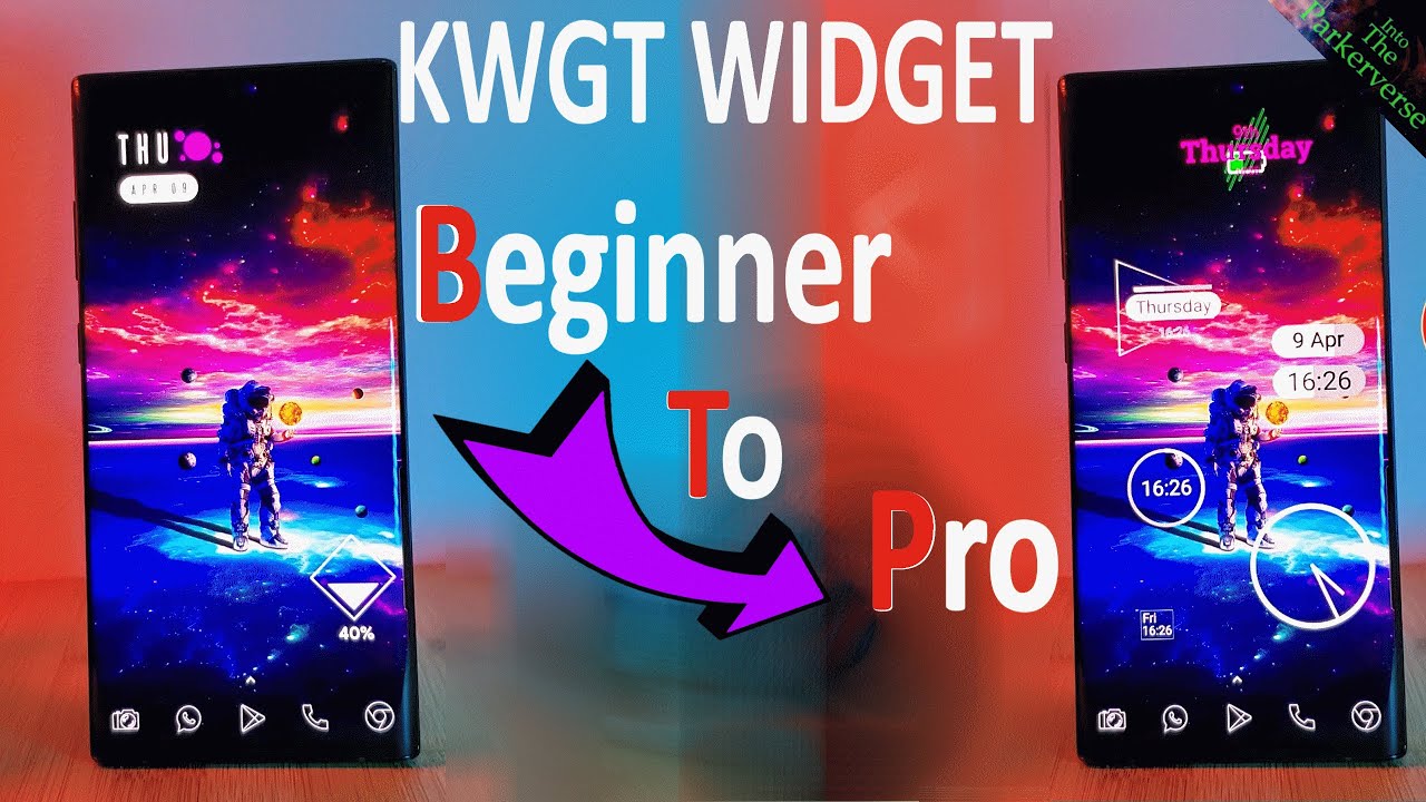 Виджет KWGT — Как пройти путь от новичка до профессионала — Эпизод 1 — [Руководство 2020 г.] — Уч...