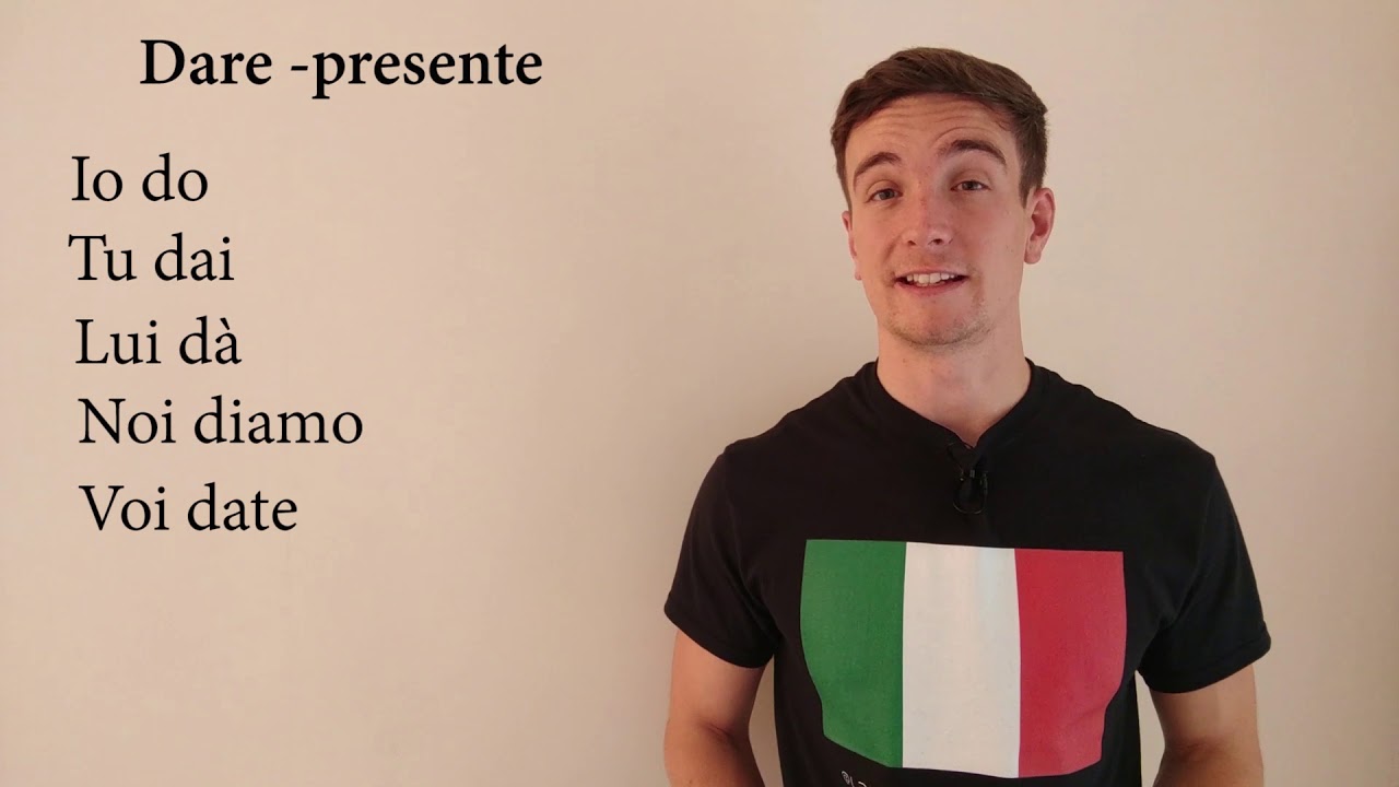 Dare -present tense (FUN examples) │Learn Italian