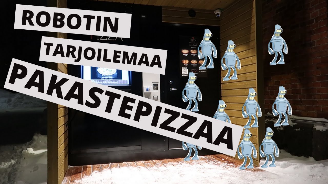 Pizza-arvostelu pt10. - Fizza pizzakaappi - Rakuunamäki Lappeenranta
