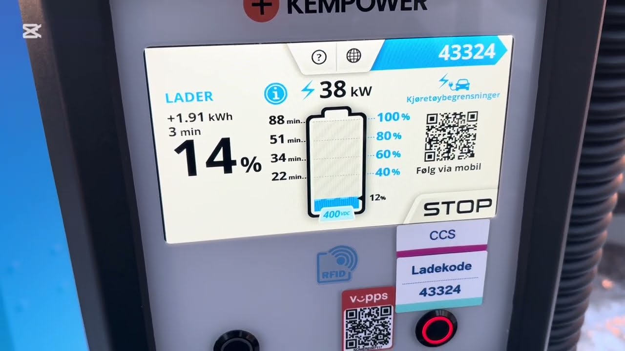 Stresstester batteriet til Toyota BZ4X i minus 9 C!