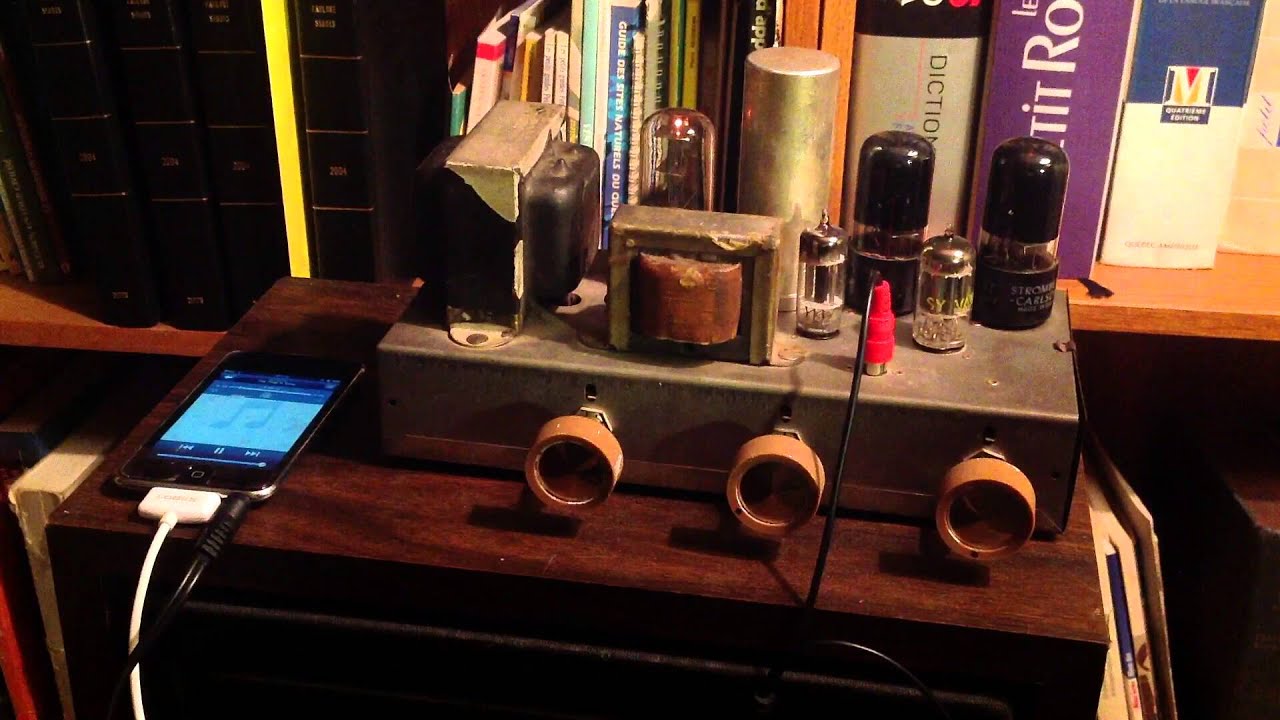 Stromberg-Carlson Vintage Tube amplifier | PP 6V6