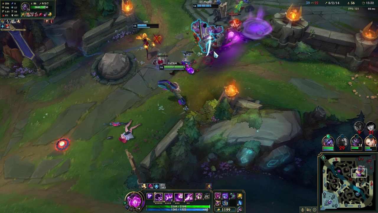 league