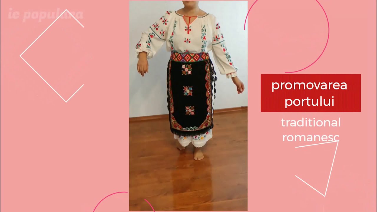 Iti doresti o ie traditionala, cusuta manual?