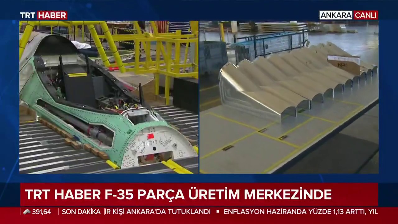 Ankara'daki F-35 Parça Üretim Merkezi