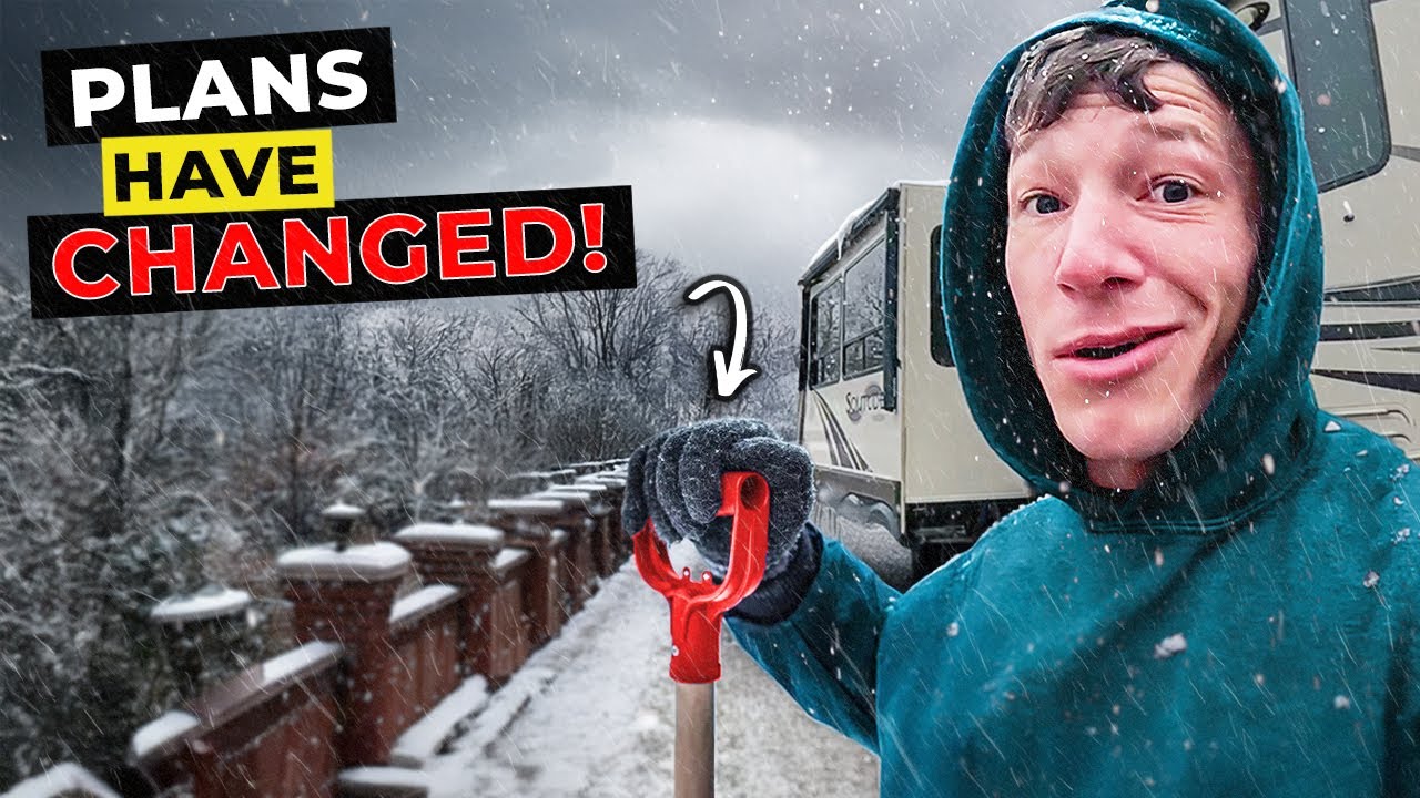 497 Miles and Now THIS – Trapped in a Midwest Winter Storm
