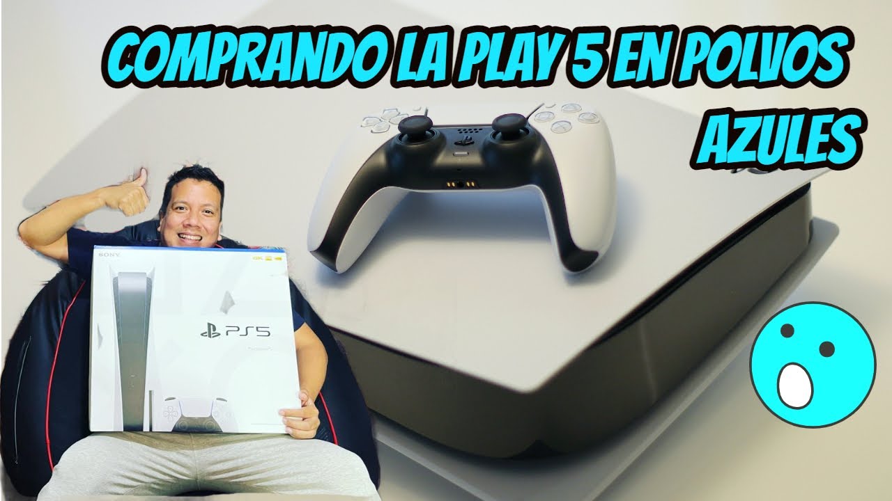 BUSCANDO LA PLAY 5 EN POLVOS AZULES, UNBOXING