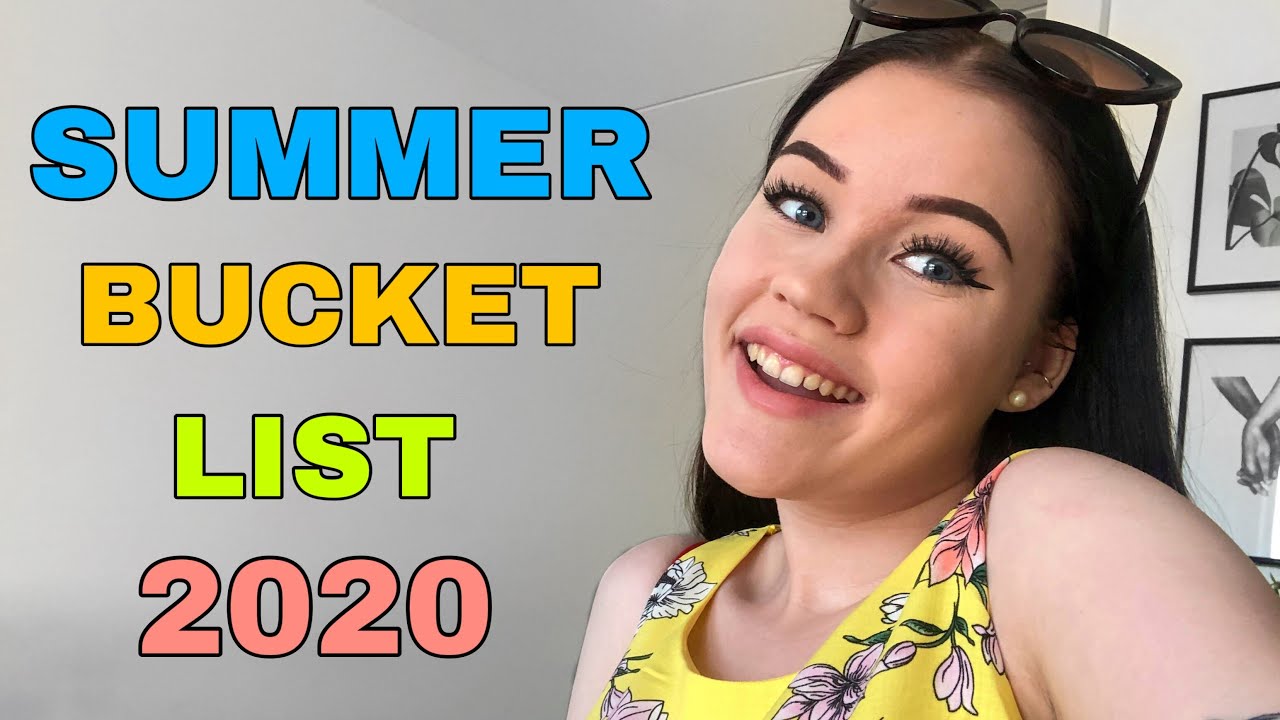 MITÄ TEHDÄ KESÄLLÄ? | SUMMER BUCKET LIST 2020 ☀️