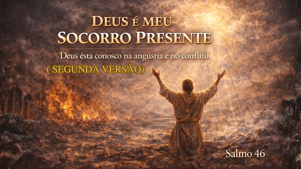 Salmo 46: Deus é meu Socorro Presente (segunda versão) - Música #salmos #salmo #musica #louvor