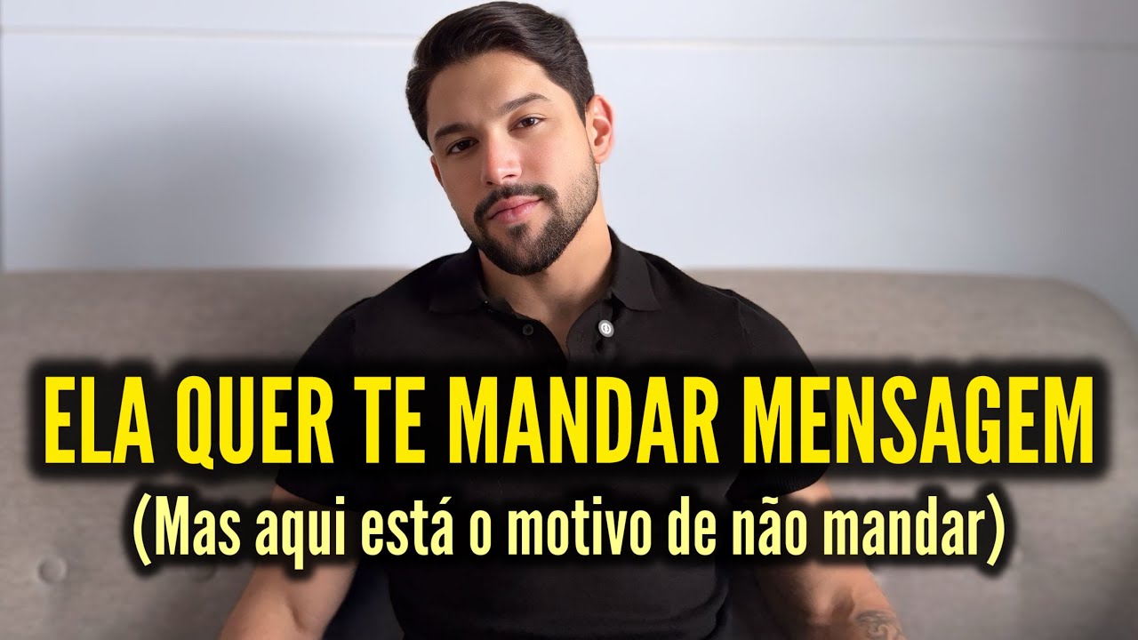 Ela quer te mandar mensagem - mas aqui está o motivo de não mandar