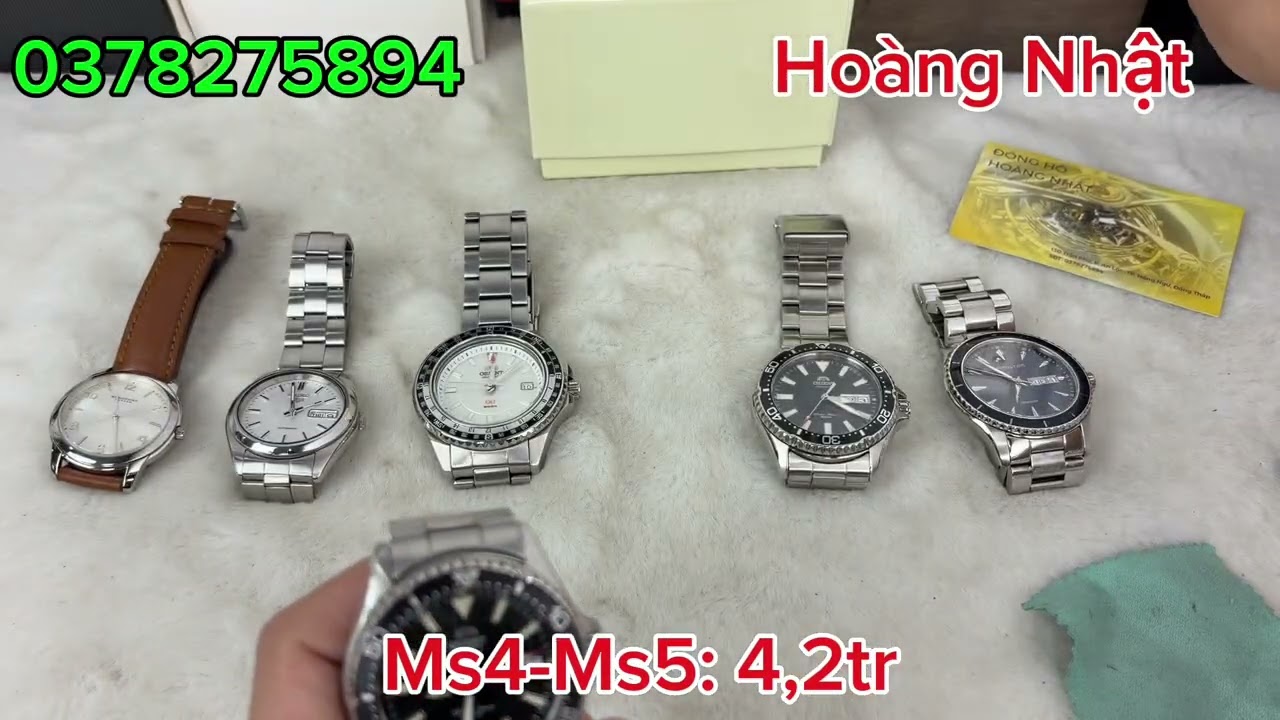 Lô Đồng Hồ Chính Hãng Ngày 07/03/2026.
